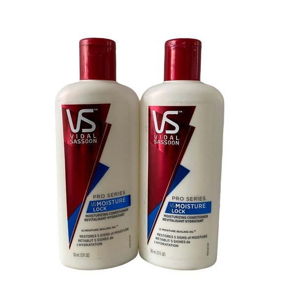 Vidal Sassoon Pro Series Moisture Lock Conditioner‎ Set of 2 12 fl. oz. 355 mL - Picture 1 of 4